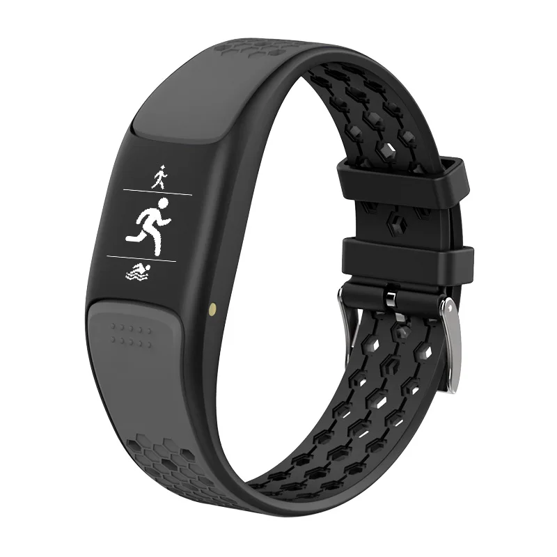 

In Stock P8 Smart Band 0.73'' OLED Screen GPS IP68 Waterproof Bracelet Heart Rate Sleep Monitor Pedometer Smart Watch Men Women