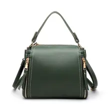 Женская сумка-мессенджер через плечо, кожаная сумка-мешок, маленькая сумка на плечо, женская сумочка