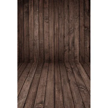 

Vinyl Photography Background Brown Wooden Floor Computer Printed Children baby Backdrops for Photo Studios