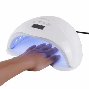 

Nail Dryer SUN5 Plus 48W UV LED Lamp with 24Leds Double light source Fast Dry 30s/60s Timer for UV Gel Polish Nail Art Tools