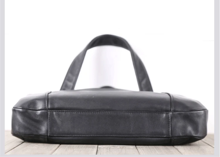 Мужской портфель, Сумки из натуральной кожи на молнии, мужская деловая сумка для ноутбука 14 дюймов, сумка через плечо, портфель