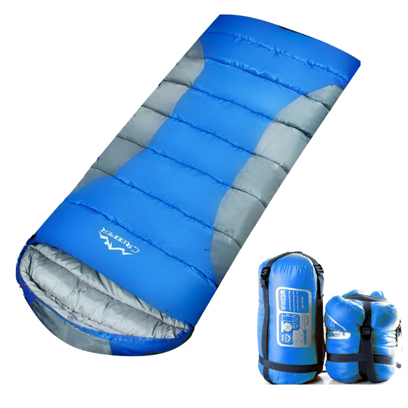 220x80cm cotton sleeping bag 1.35kg 1.65kg 1.95kg Cotton Camping