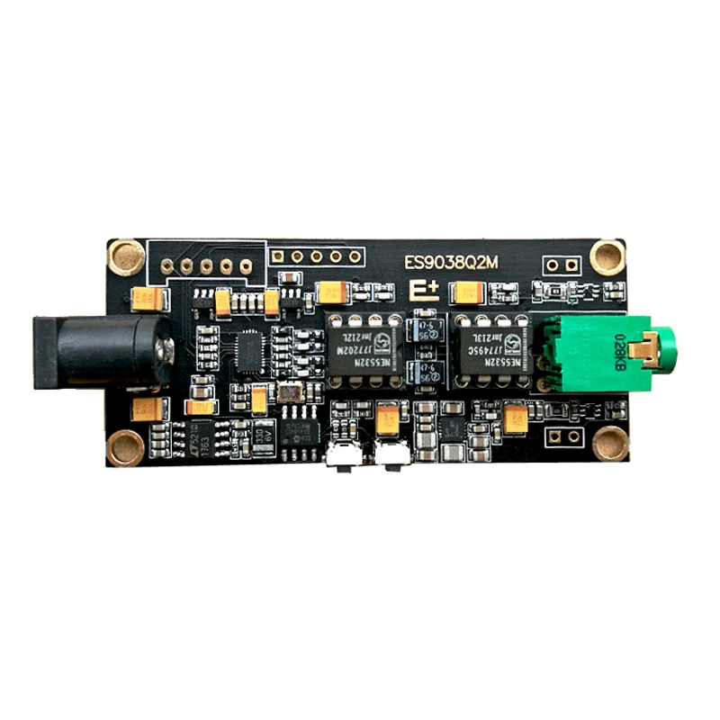 Lusya ES9038Q2M decoder board NE5532 OPA1612 AD8397 I2S input ES9038 asynchronous USB module can be used with Italian interface