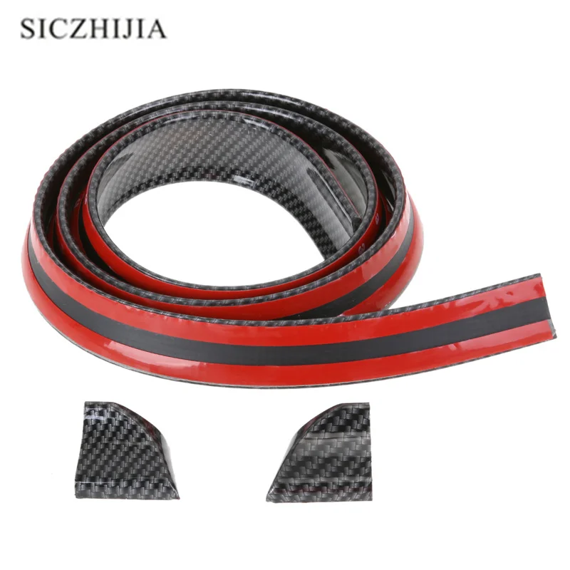 1.5 m car bumper carbon fiber rubber rear spoiler for Subaru Forester Outback Legacy Impreza XV BRZ | Автомобили и мотоциклы
