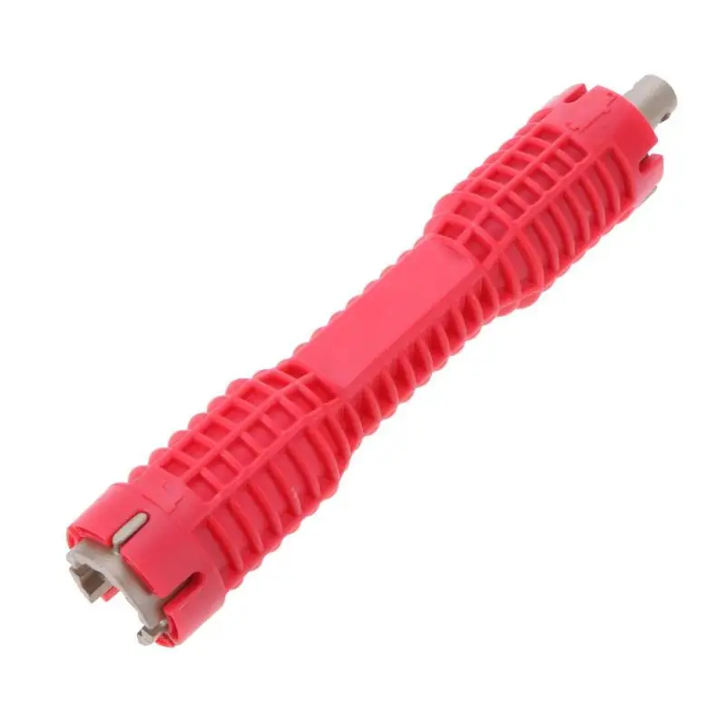 

Multifunctional Anti-Slip Handle Double Head Wrench Lightweight Kitchen Home Faucet Bathroom and Sink Wrench Tap Installer Tool