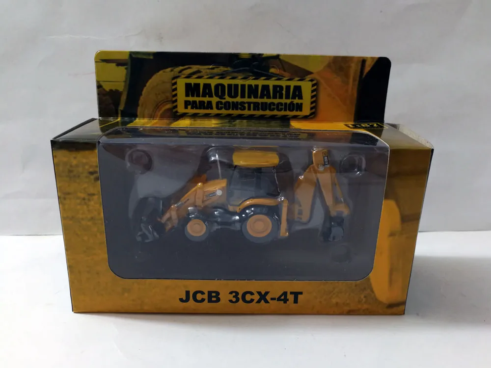 1:87 JCB3CX 4T Backhoe игрушка погрузчик|backhoe loader toy|loader toybackhoe toys |