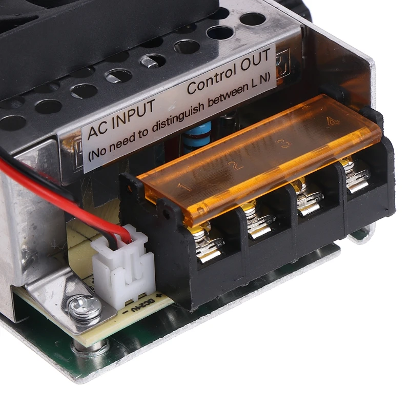 OOTDTY AC 220 V 4000 W SCR регулятор переменного напряжения мотор контроль скорости пульт для вентилятора