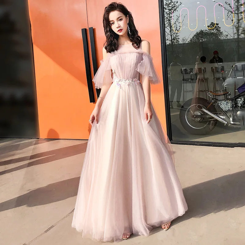 

Slim Sexy Stylish Mesh Flower Evening Party GownFull Length Gowns Improved Qipao Wedding Dress cheongsam dress size S-XXL