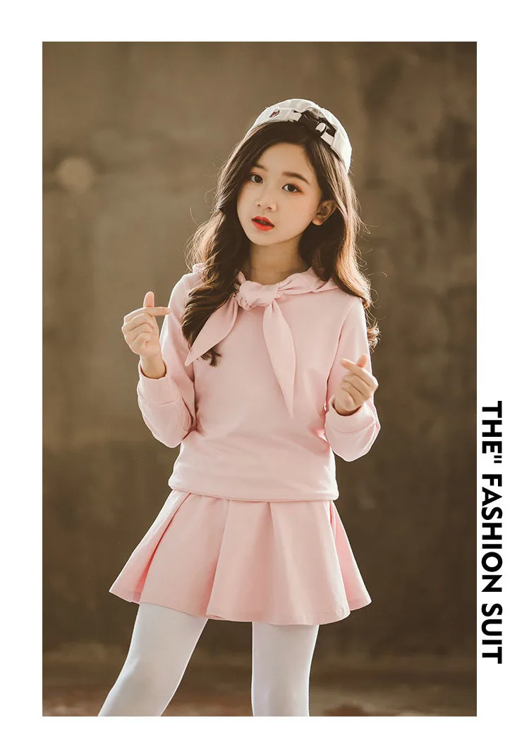 Back To School Clothing 3 Pieces Teenage Girls Autumn Tracksuits Sets 2019 Kids Sports Suits Hooded Coats Skirts Pants Girl Sets  4 5 6 7 8 9 10 11 12 13 14 15 years little big  girls outfit suit girls  (3).jpg