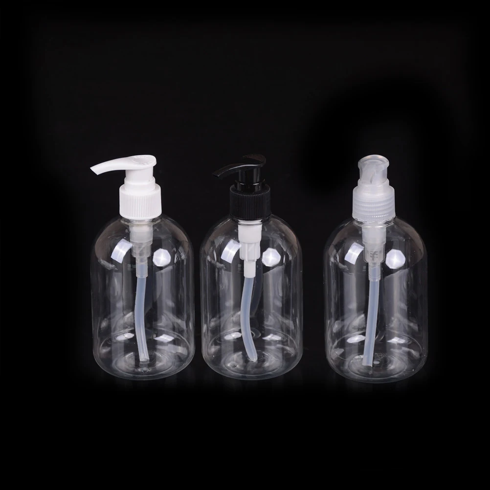 350 мл Прозрачное жидкое мыло для Мусса контейнеры для розлива пластиковая бутылочка для шампуня лосьон гель для душа с помпой бутылки