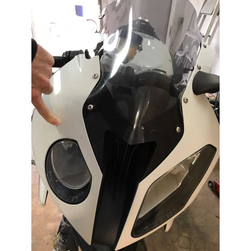 Motorcycle-Injection-Unpainted-Upper-Left-Middle-Right-Front-Cowl-Nose-Fairing-Side-for-BMW-S1000RR-2010