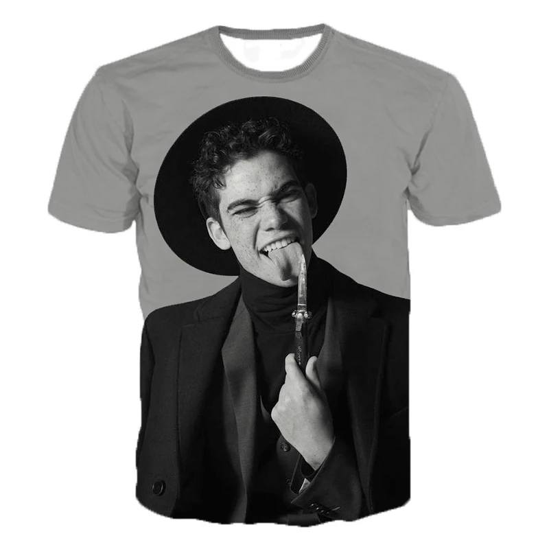 

2019 New Cameron Boyce 3D Printed Fashion T Shirt Men Women Summer Breathable Casual T-shirts Fashion T Shirts Men O Neck Tshirt