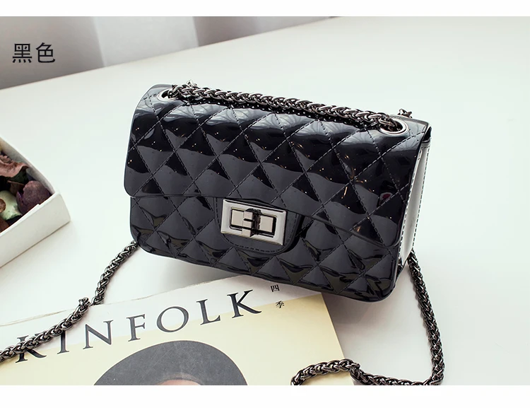 hotttest sale jelly chain clutch bag  (13)