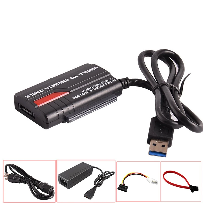 Newest 3 in 1 USB3 0 To IDE SATA 2 5 3 5 Hard Drive font