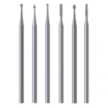 6 шт. Вольфрамовая сталь гравировальный нож с пластиковой коробкой для резьбы по дереву/оливковое ядро/плод Lvory