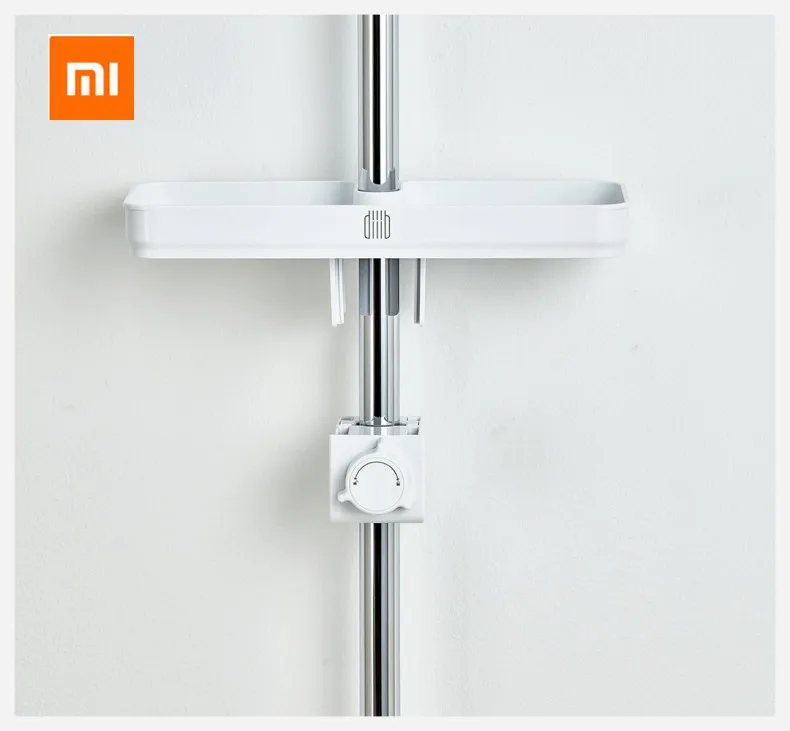 Xiaomi Mijia Dabai портативная душевая стойка для хранения полотенец Подвесная Полка вешалка для хранения DIY организация с крюком