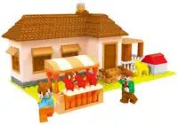A Models Building toy Compatible with A28603 293pcs Farm Blocks Toys Hobbies For Boys Girls Model Building Kits