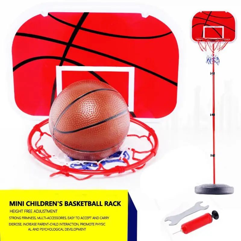 1,5 м Регулируемая высота баскетбольный набор Backboard Stand Net Toy надувные баскетбольные наружные домашние спортивные игрушки для детей
