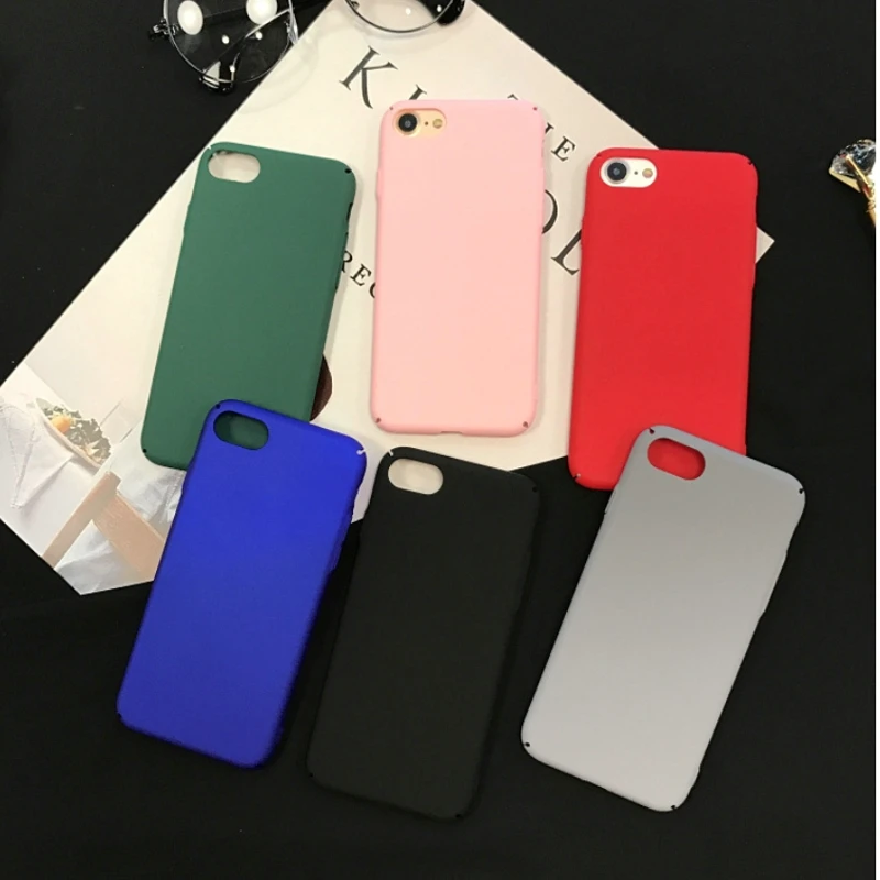 

Candy Hard Cover For Iphone XR XS Max Cases Matte PC Protective Skin Funny Phone Case For Iphone X 8 Plus 7 Plus 6 6S 6 S Coque