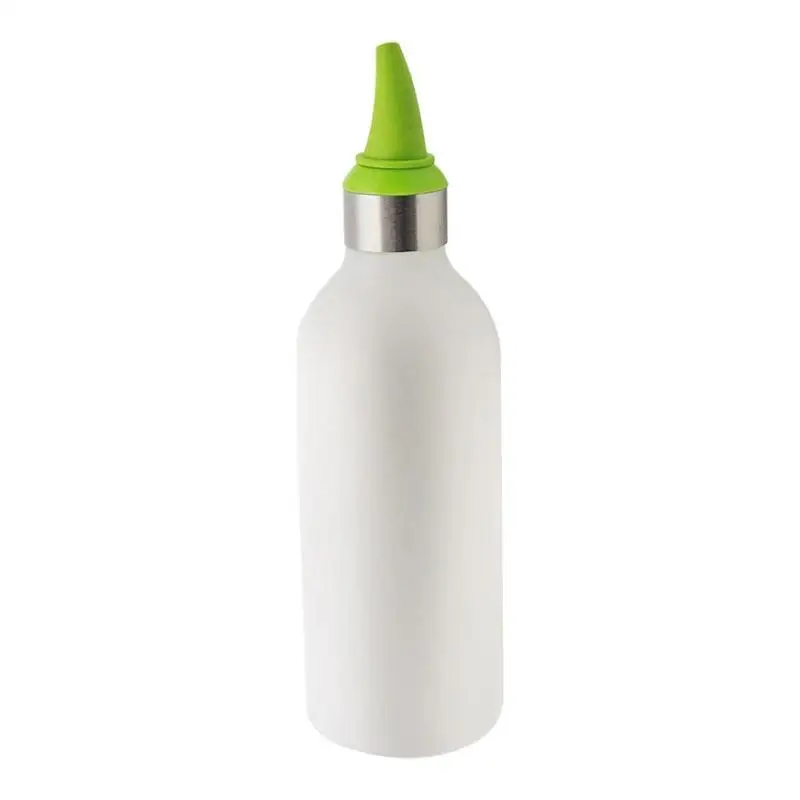 450 мл кухонные аксессуары пластиковая сжимаемая бутылка с соевым соусом распылитель для приправы варенья масло с уксусом кетчуп горчичный инструмент для приготовления пищи - Цвет: Зеленый
