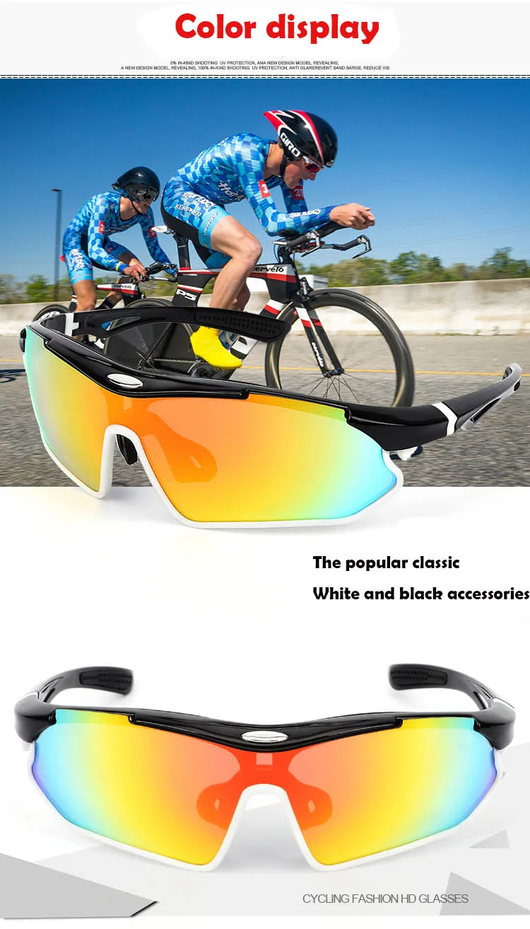 Cycling Glasses Bicycle glass Motorcycle Sunglasses Driving Fishing Eyewear Men Women Outdoor Sport Designer Sunglasses