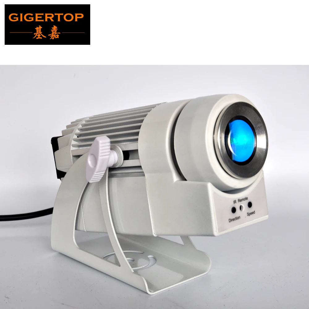 

Gigertop TP-E27 60W Led Gobo Light Tyanshine Martin Model Switchable Pattern Gobos Wheel IR Remote Control No Noise Decoration