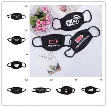 1 шт унисекс хлопок Kpop рот маска для лица Мульти Стиль Пылезащитная Забавный мультфильм милые женщины мужчины муфельные маски со ртом для лица Новинка