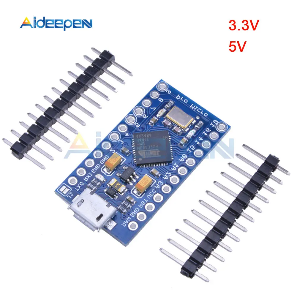 Leonardo Pro Micro ATmega 32U4 8 MHz 3.3 V Remplacer ATmega 328 Pro Mini Arduino
