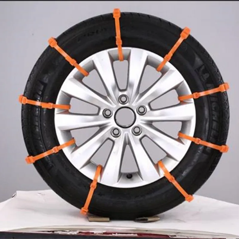 spikes car tires winter TPU New 10 PCS Snow Tire Chain for Car Truck SUV Anti-Skid Emergency Winter Driving