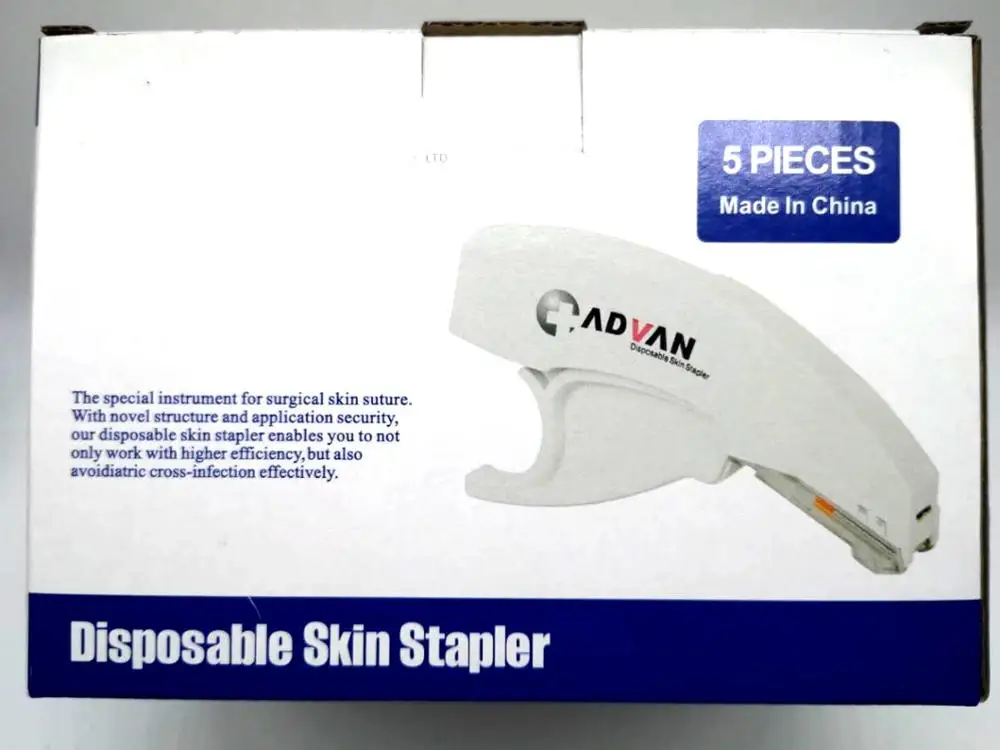 

Disposable Skin Stapler for veterinary use