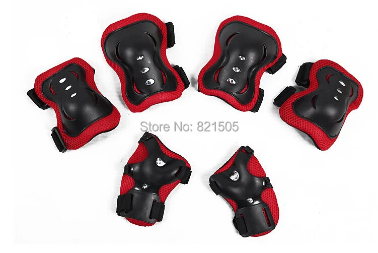 Kid Child Wrist Protectors Protection Inline Skates Cycling Riding Skating Knee Pads &amp Elbow 6 in 1 Set | Спорт и развлечения