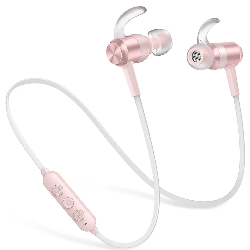 

H10 Wireless Bluetooth Headphone Stereo Neckband Bluetooth Sports Earphones Magnetic Running Earbuds for Iphone huawei xiaomi