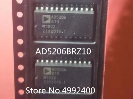 

10pcs/lot AD5206 AD5206B10 AD5206BRZ10 AD5206BRUZ10