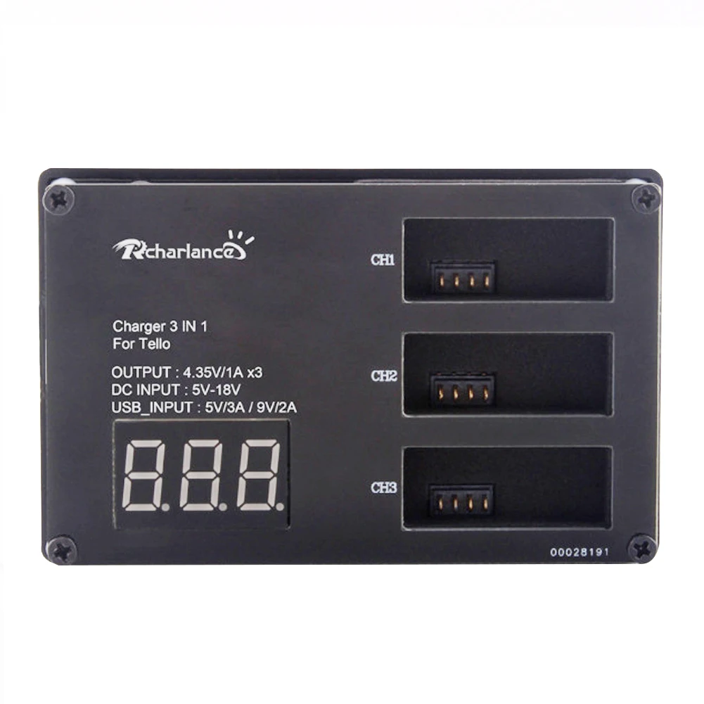 Multi 3 In 1 Battery cessories Quick Charger Charging For Tello Drone | Электроника
