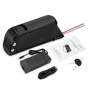 

EBike Battery 48V 11.6AH Lithium ion Rechargeable Battery with USB Port Electric Bicycle Black batts Pack Electric Bicycle akku