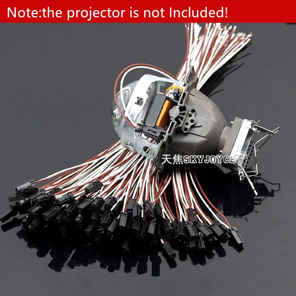 Original Hella Projector control wire Q5 BI-XENON HID PROJECTOR SOLENOID WIRE PLUG PIGTAIL SET WIRING car styling accessories (2)