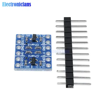 

10PCS 5V To 3.3V Two Channel IIC I2C Logic Level Converter Bi-Directional Board Module For Arduino