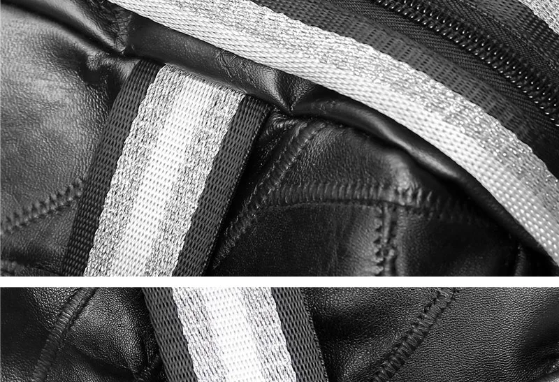 women genuine leather backpack sheepkin bag ladies small backpack_20