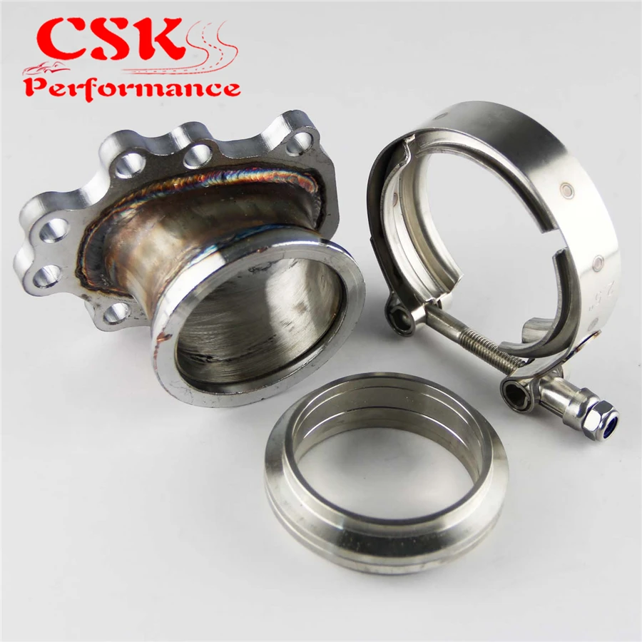 

2.5" v band clamp stainless steel + 63mm Turbo dump pipe to T8 T2 T25 T28