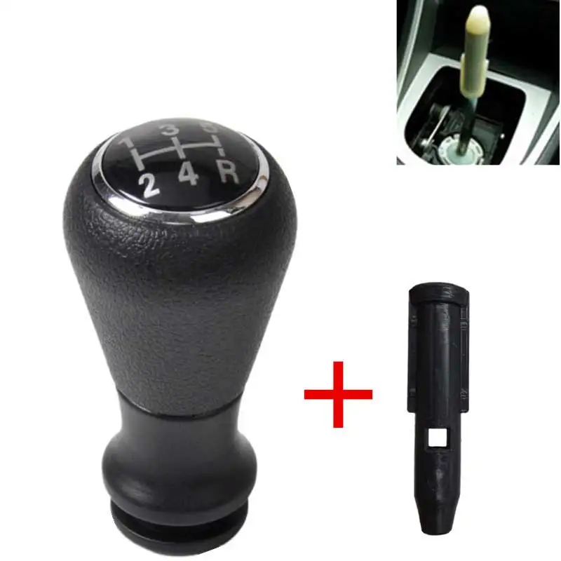 

Car Gear Shift Knob Lever with Sleeve Adapter For Peugeot 106 206 306 406 307 Citroen Picasso Saxo Xsara Xantia c1 C2 C3 C4
