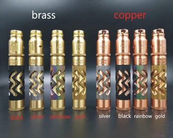 

2PC Electronic cigarette Mechanical Mod AV II Kit 510 Thread fit 18650 Battery Mods RDA RBA vaporizer Multicolor kits