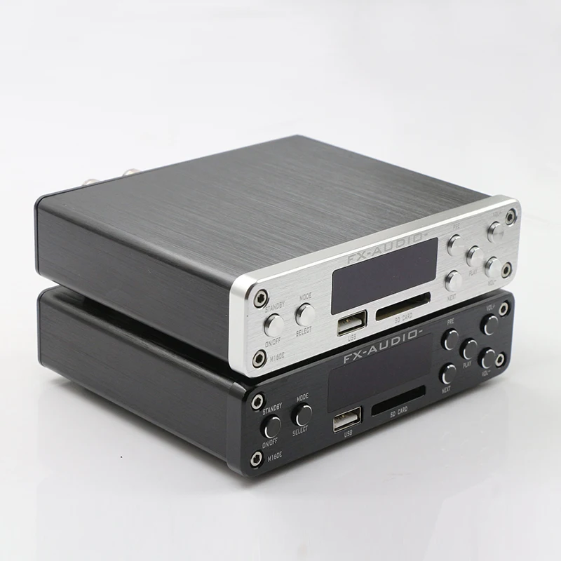 FX Audio M 160E 160 Вт * 2 Bluetooth@4.0 цифровой аудио усилитель USB/SD/AUX/PC USB входной проигрыватель
