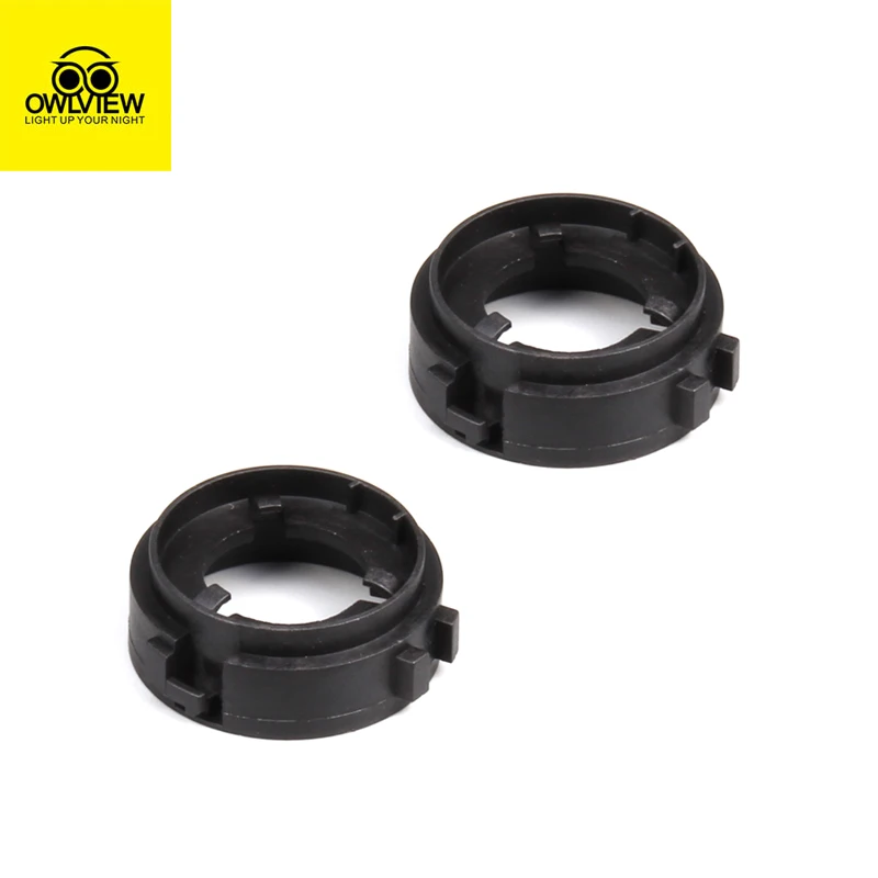2pcs H7 LED Headlight Conversion Bulb Holder Base Adapter adaptor For