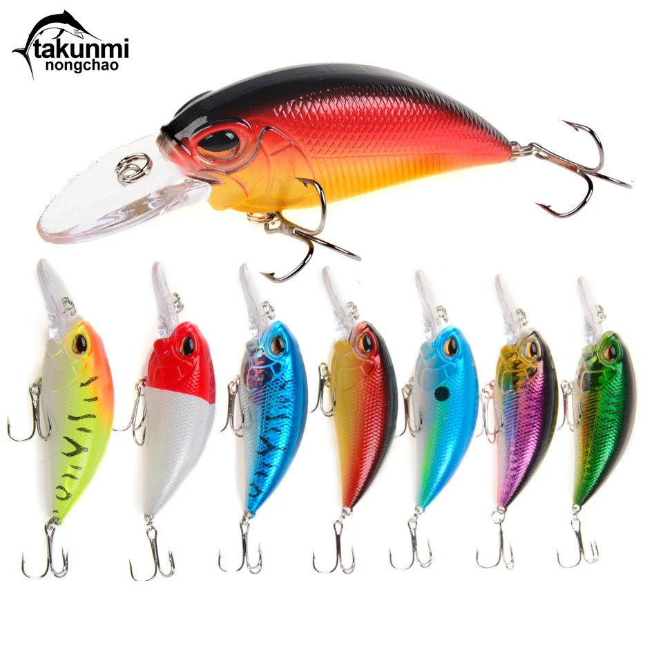 90mm 15.3g Bass Fishing Lure Sound Wobbler Hard Artificial Bait