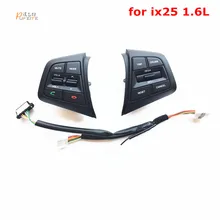 Steering Wheel Button For Hyundai ix25 1.6L Buttons Bluetooth Phone Cruise Control Volume channel Remote Steering Wheel Control