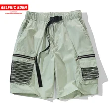 Aelfric Eden модные шорты в сеточку для мужчин и женщин летние шорты до колена с карманами для скейтборда уличная одежда свитшот для тренировки шорты