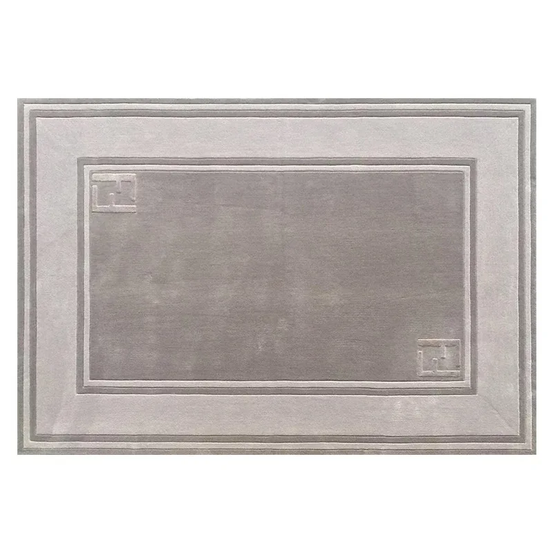 

European Style Brand Double F Modern Wool Rug FF Carpet Top Quality Rugs And Carpets