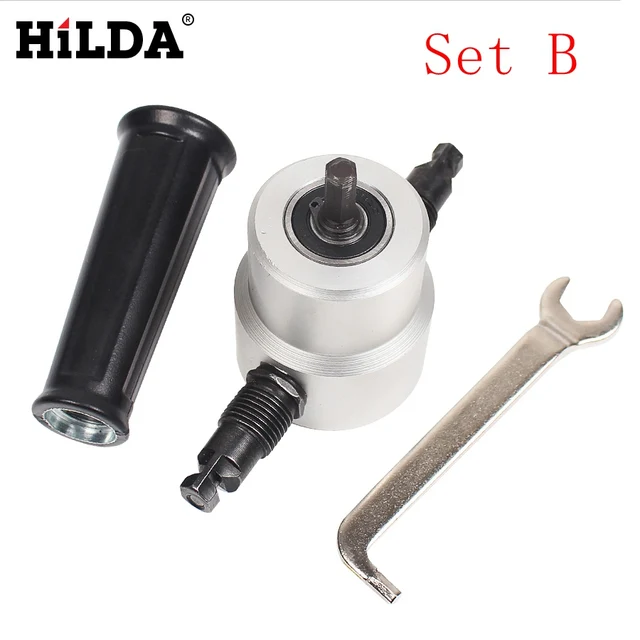 hilda nibble metal cutting double head sheet nibbler saw cutter tool sheet metal nibbler