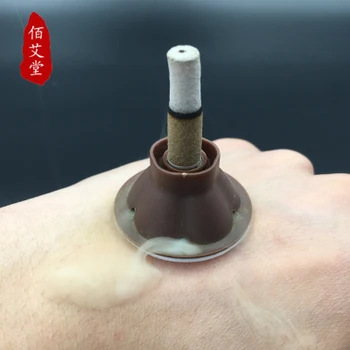 

high quality smoke moxibustion paste moxa candles stickers 50pcs/pack