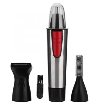 

3-in-1 Electric Nose Shaving Cutter Temples Eyebrow Nose Hair Removal Trimmer Nose Hair Cleaning Tool
